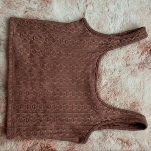 Forever 21 pink crop top size L in womens